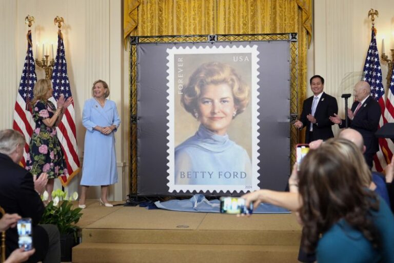 Betty Ford postage stamp e1709824197590