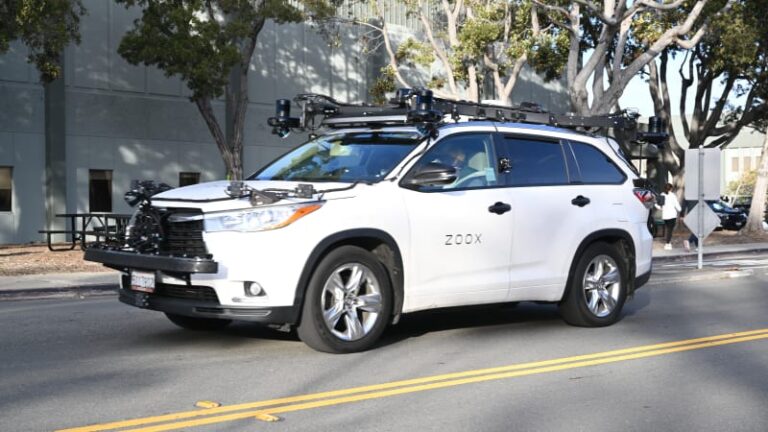 autonomous cars zoox in california s foster city