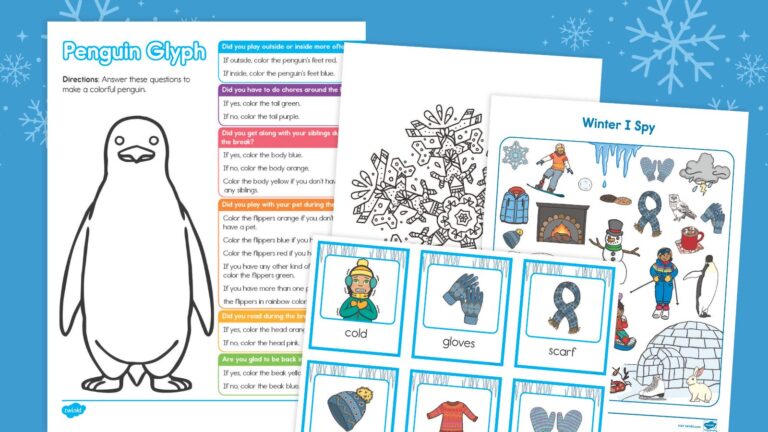 twinkl winter activities feature