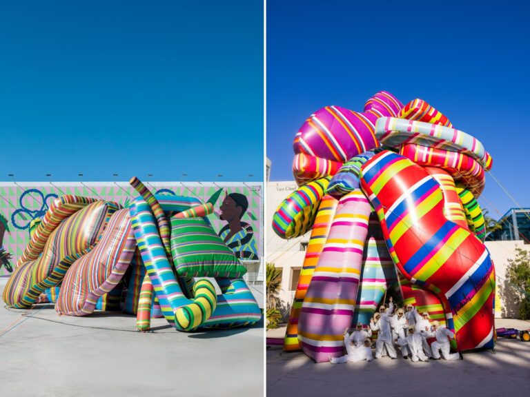 marta minujin inflatable sculptures